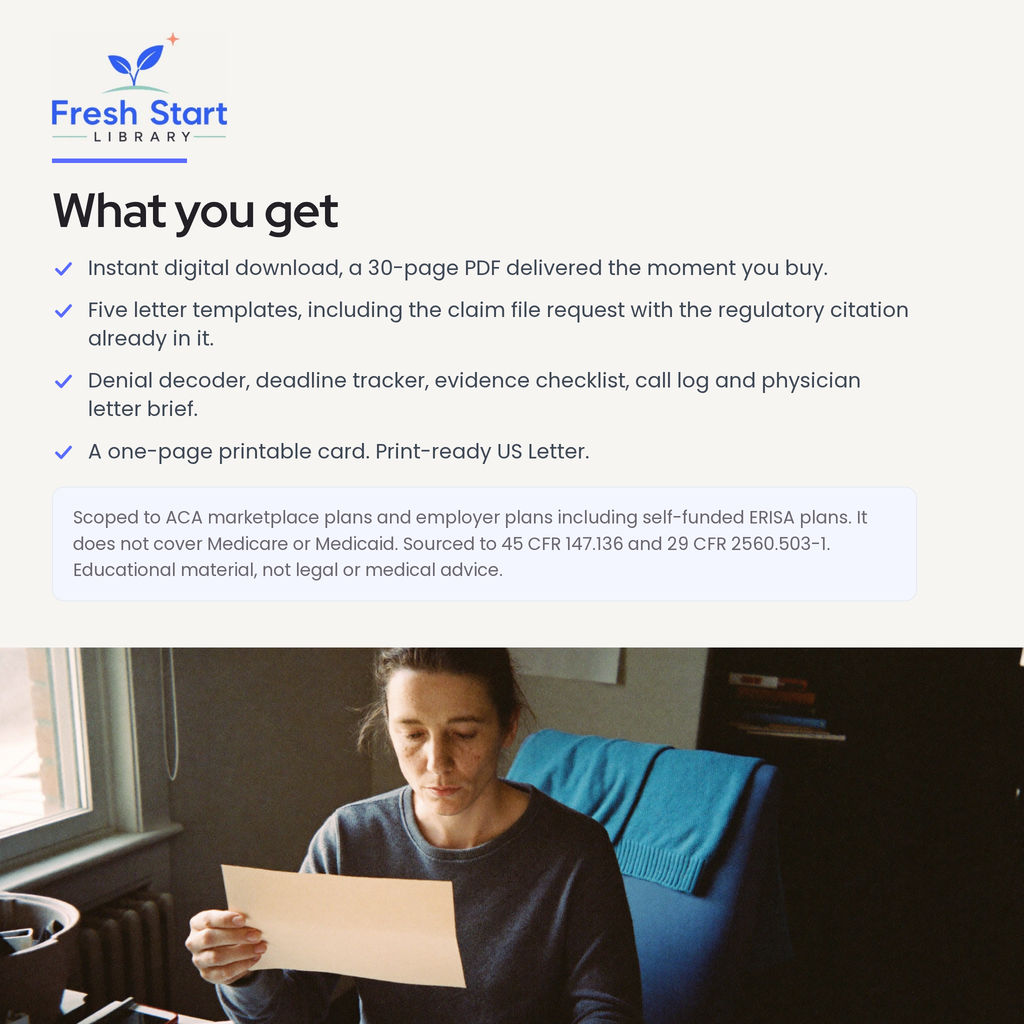 What you get with The Insurance Appeal Kit