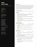 Premium Black & Gold Resume Bundle
