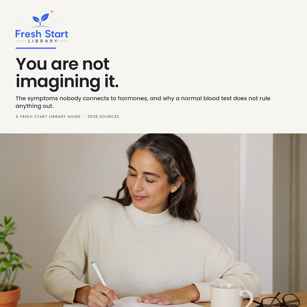 You are not imagining it. The symptoms nobody connects to hormones, and why a normal blood test does not rule anything out.