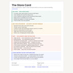 The Store Card: a printable one-page buy, skip, and borrow reference for your phone