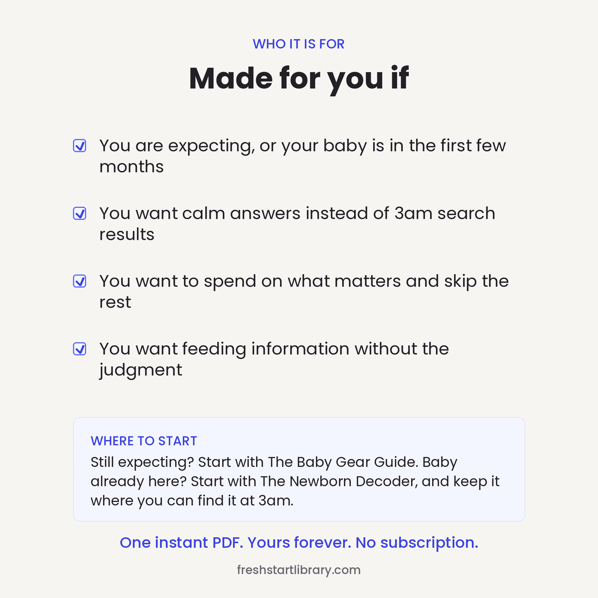 New Parent Starter Set